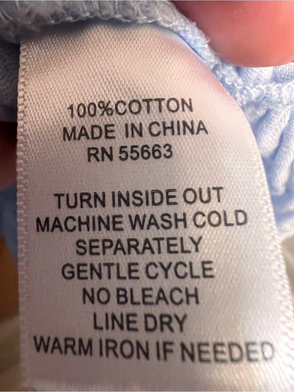 Lucky Brand Light Blue Gauze Tiered Tunic - Picture 3 of 6